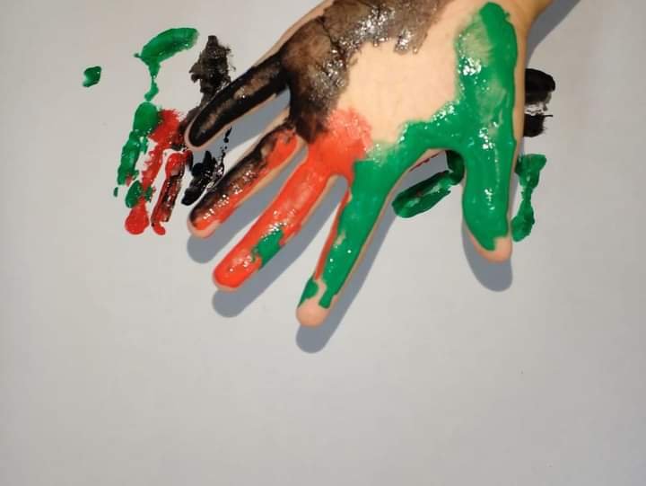 مخيم البرج الشمالي، فعالية  دعم غزة، بعدسة الإعلامية دعاء خليفة